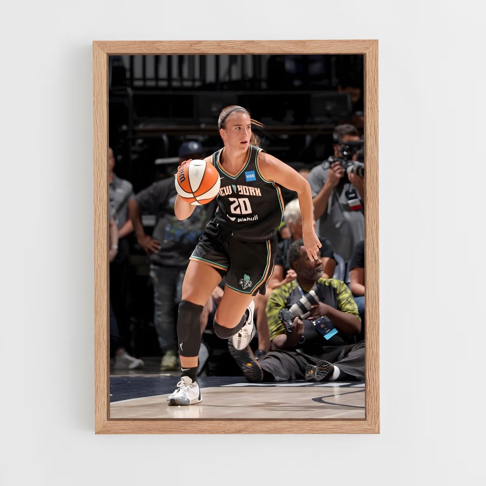 Poster Fast Break Sabrina – affiche Basketball (vue 4)
